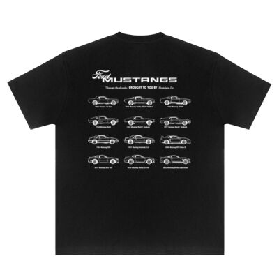 Ford Mustangs 'Through the decades' T-shirt Thumbnail