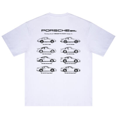Porsche 911 'Family tree' T-shirt Thumbnail