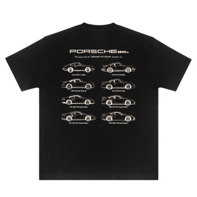 Porsche 911 'Family tree' T-shirt Thumbnail
