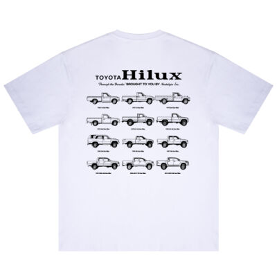 Toyota Hilux 'Through the Decades' T-shirt Thumbnail