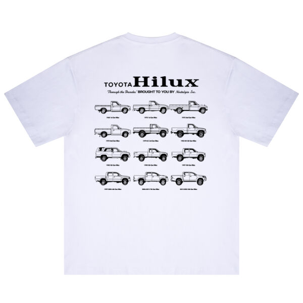 Toyota Hilux 'Through the Decades' T-shirt Thumbnail
